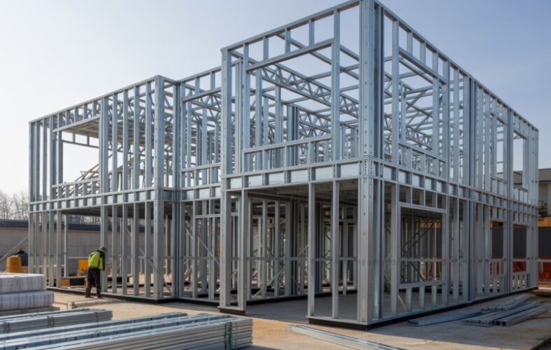 Light Gauge Steel Framing system for modular construction in Canada