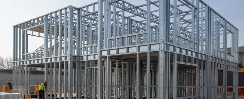 Light Gauge Steel Framing system for modular construction in Canada