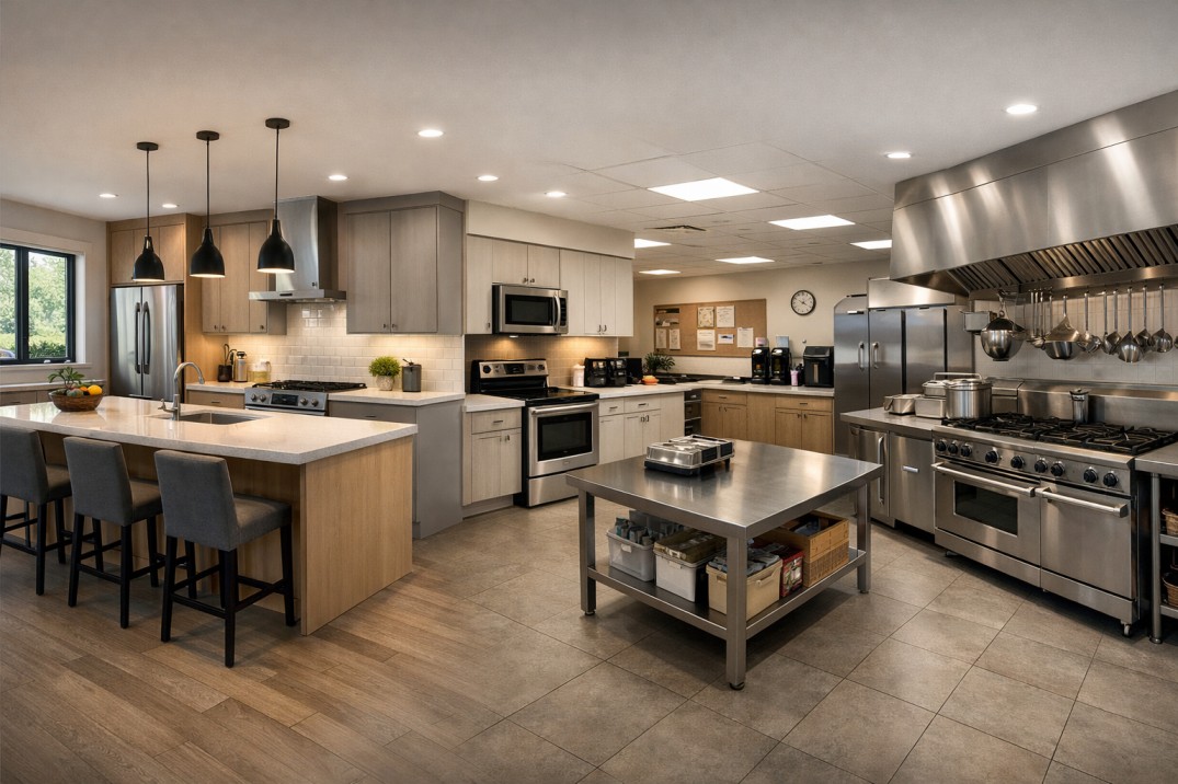 modular kitchens used in Canadian residential, multi-unit, commercial, and institutional buildings